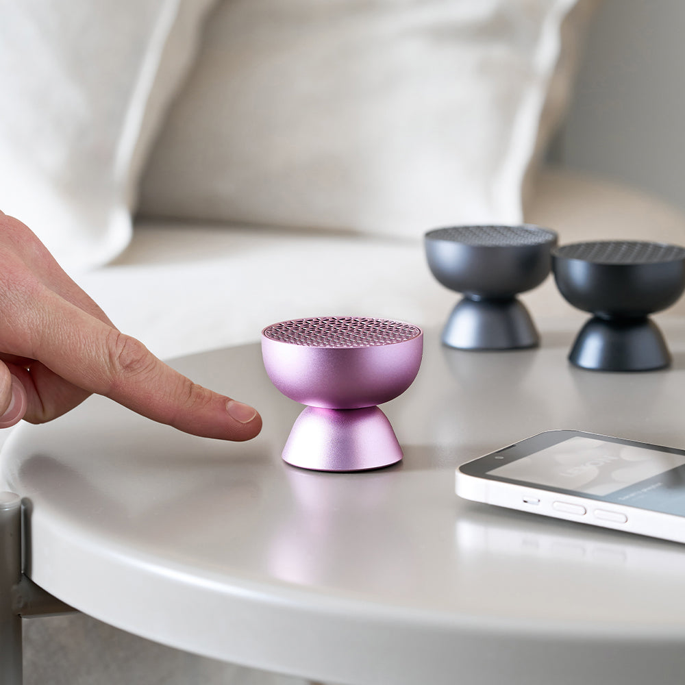 Lexon Tamo Infinitely Pairable Bluetooth Speaker - Pink V398-LD-LA131LP