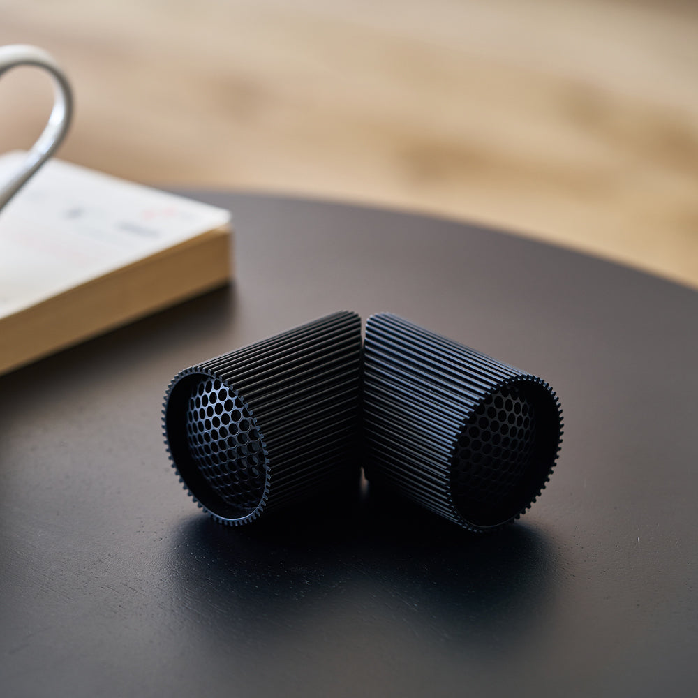 Lexon Ray Set Of Magnetic Bluetooth Speakers - Black V398-LD-LA132MN3