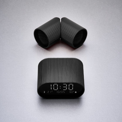 Lexon Ray Set Of Magnetic Bluetooth Speakers - Black V398-LD-LA132MN3