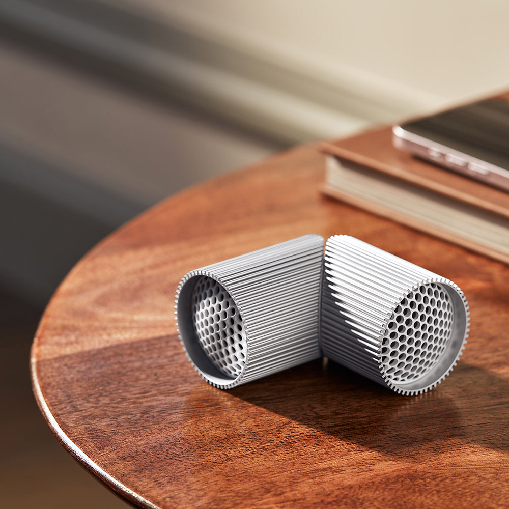 Lexon Ray Set Of Magnetic Bluetooth Speakers - Alu Polish V398-LD-LA132RA3