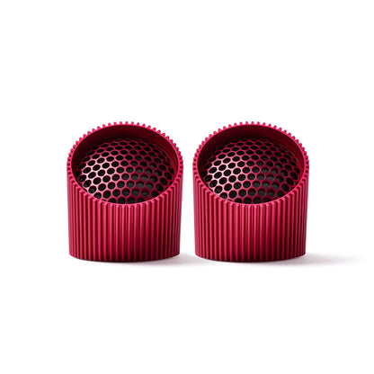 Lexon Ray Set Of Magnetic Bluetooth Speakers - Red V398-LD-LA132SR3