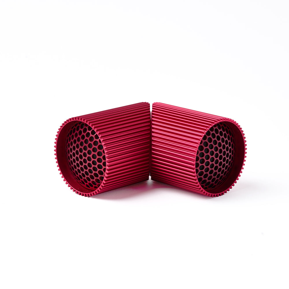 Lexon Ray Set Of Magnetic Bluetooth Speakers - Red V398-LD-LA132SR3