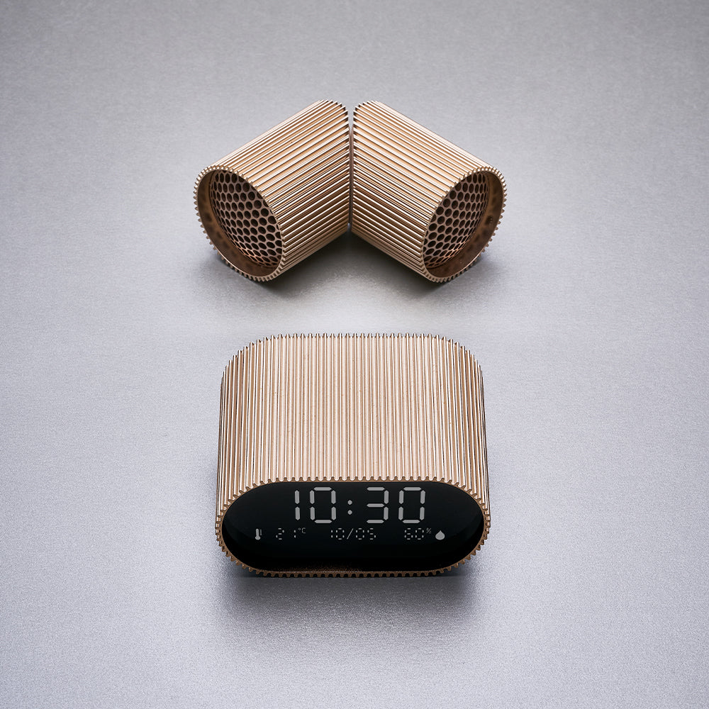 Lexon Ray Set Of Magnetic Bluetooth Speakers - Gold V398-LD-LA132VG3