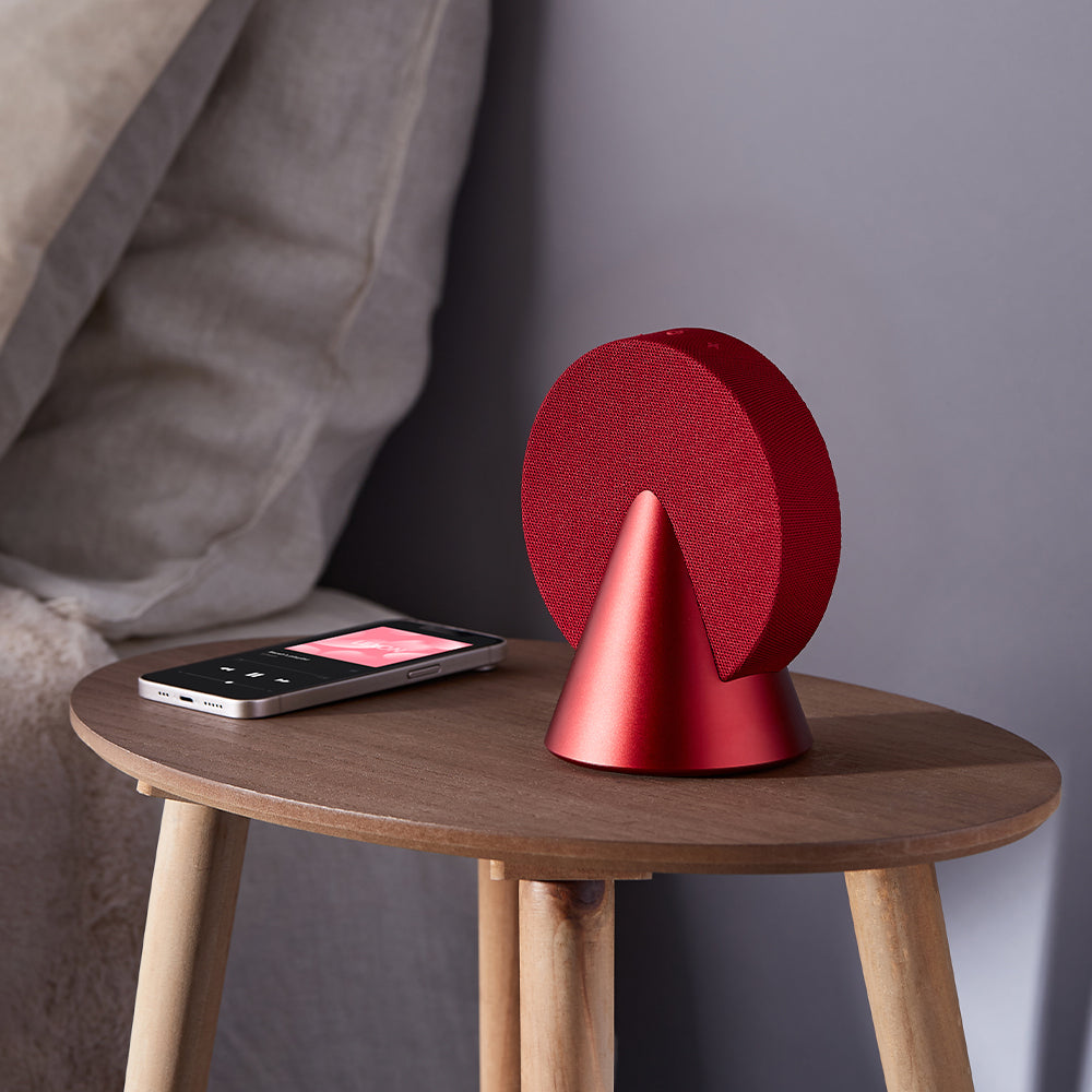 Lexon Conic 360 Bluetooth Speaker - Red V398-LD-LA133CR3