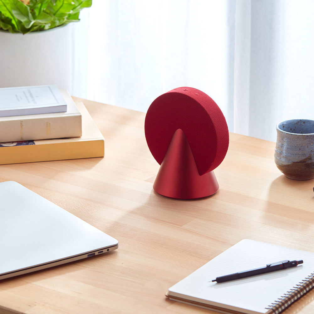 Lexon Conic 360 Bluetooth Speaker - Red V398-LD-LA133CR3