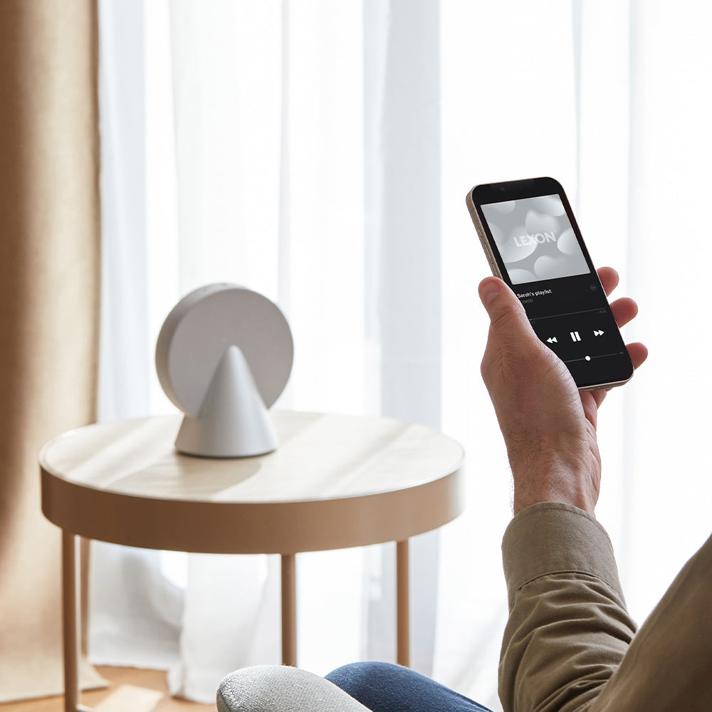 Lexon Conic 360 Bluetooth Speaker - Alu Polish V398-LD-LA133GA3