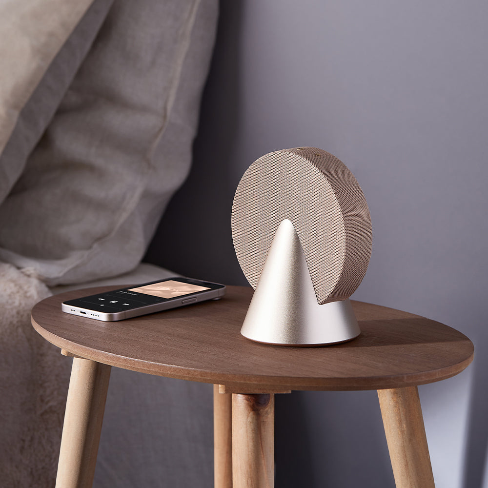 Lexon Conic 360 Bluetooth Speaker - Gold V398-LD-LA133GH3