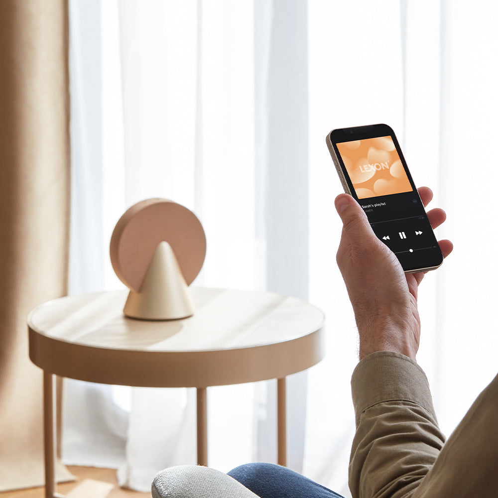 Lexon Conic 360 Bluetooth Speaker - Gold V398-LD-LA133GH3