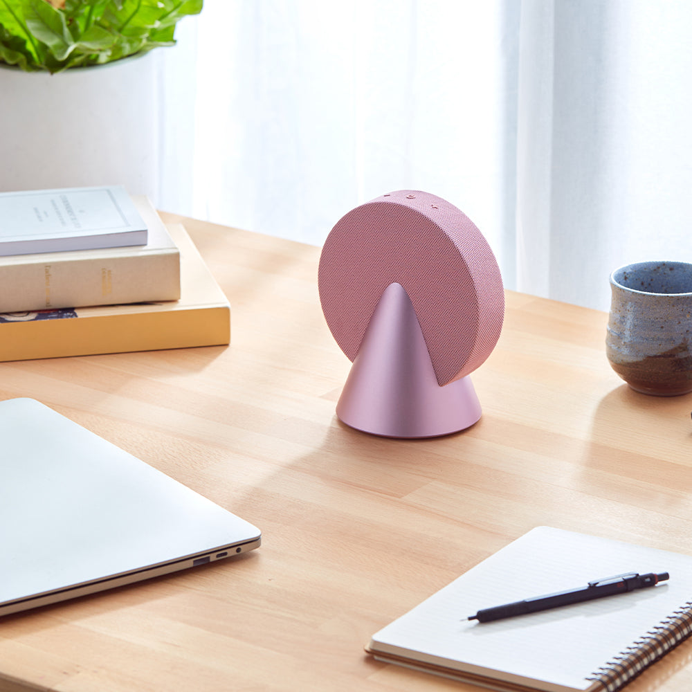 Lexon Conic 360 Bluetooth Speaker - Pink V398-LD-LA133PB3