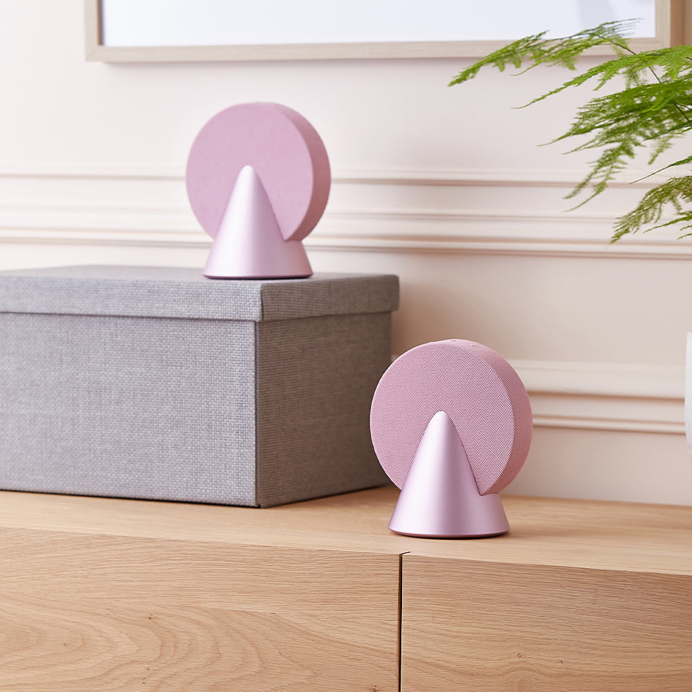 Lexon Conic 360 Bluetooth Speaker - Pink V398-LD-LA133PB3