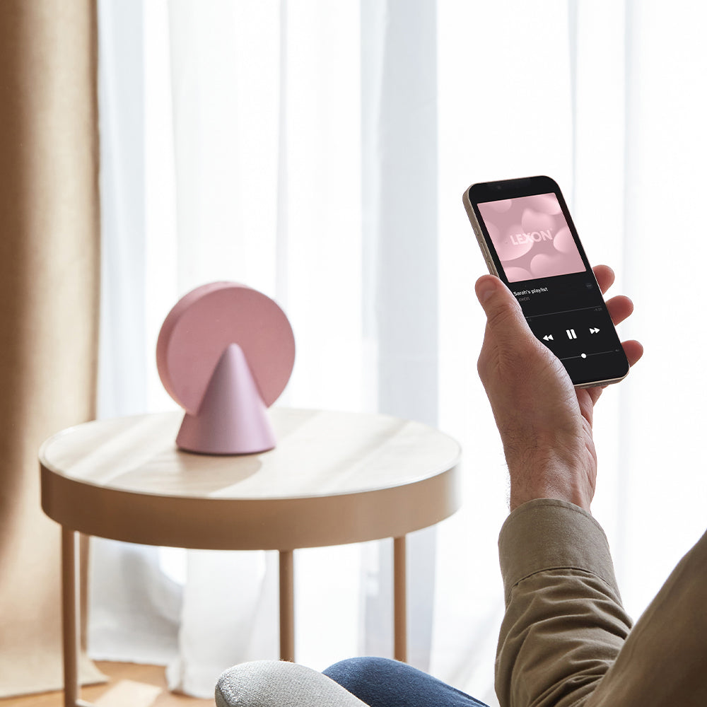 Lexon Conic 360 Bluetooth Speaker - Pink V398-LD-LA133PB3