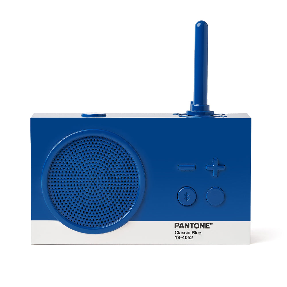 Lexon GIFT Set PANTONE - Includes Mino+ Mini Speaker, Flip Classic Clock, Mina M Lamp, Thykho 3 Speaker - V398-LD-LBPT01-B