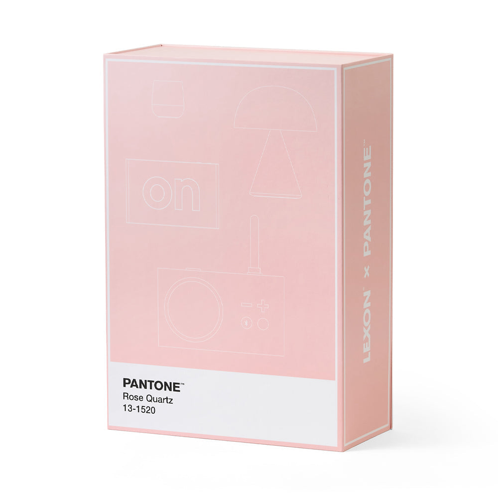 Lexon GIFT Set PANTONE - Includes Mino+ Mini Speaker, Flip Classic Clock, Mina M Lamp, Thykho 3 Speaker - V398-LD-LBPT01-LP