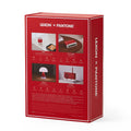 Lexon GIFT Set PANTONE - Includes Mino+ Mini Speaker, Flip Classic Clock, Mina M Lamp, Thykho 3 Speaker - V398-LD-LBPT01-R