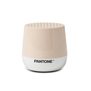 Lexon GIFT Set PANTONE - Includes Mino+ Mini Speaker, Flip Classic Clock, Mina M Lamp, Thykho 3 Speaker - Sand V398-LD-LBPT01-S