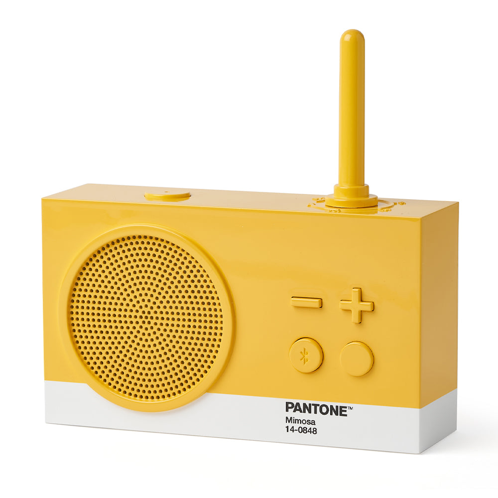Lexon GIFT Set PANTONE - Includes Mino+ Mini Speaker, Flip Classic Clock, Mina M Lamp, Thykho 3 Speaker - V398-LD-LBPT01-Y