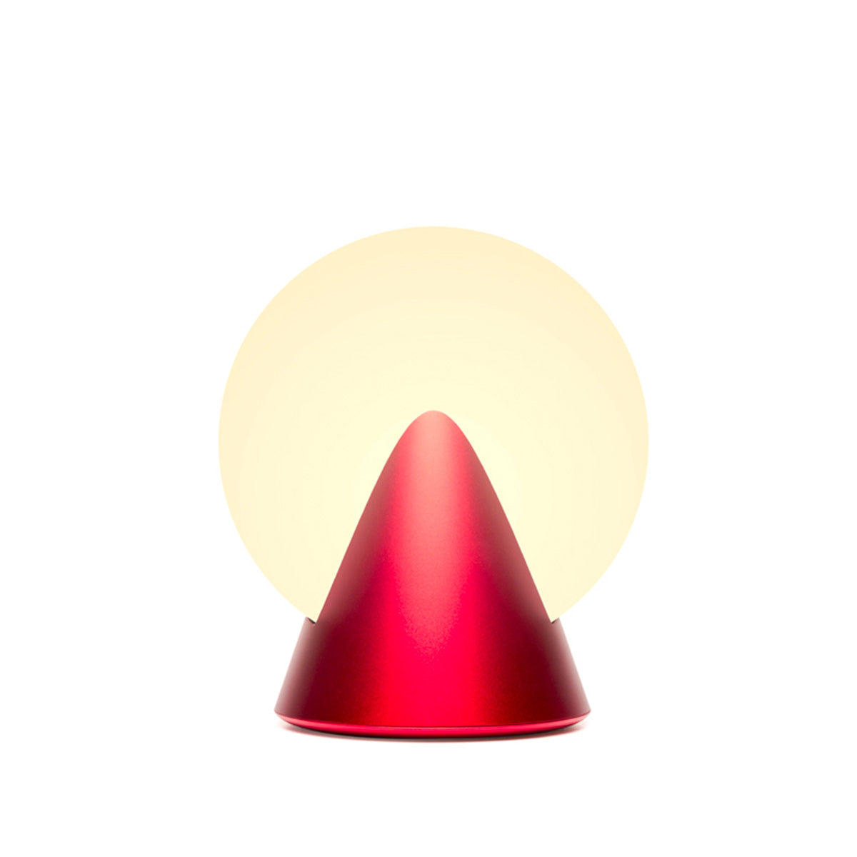 Lexon Conic Spherical Portable Led Lamp - Red V398-LD-LH100CR3