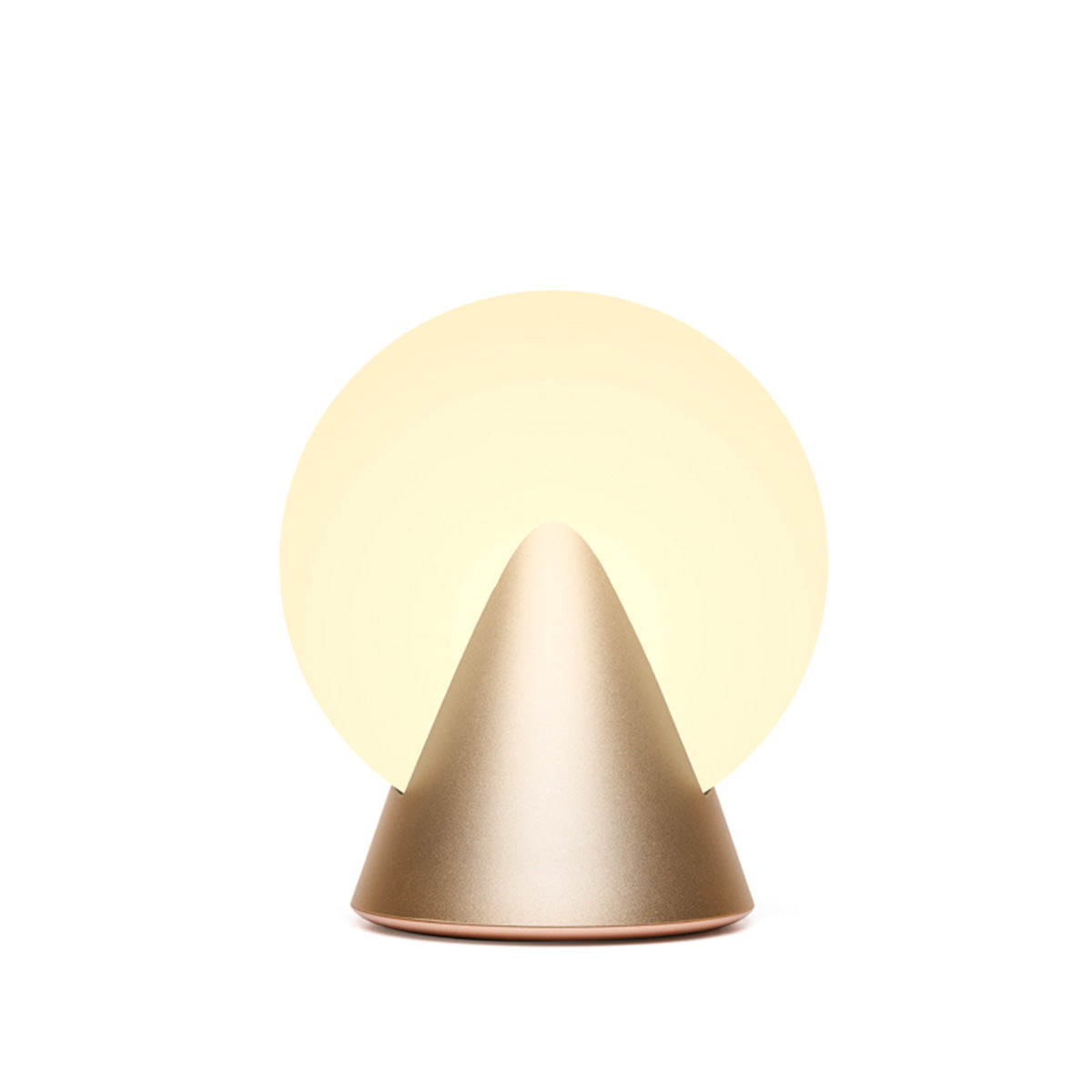 Lexon Conic Spherical Portable Led Lamp - Gold V398-LD-LH100GH3