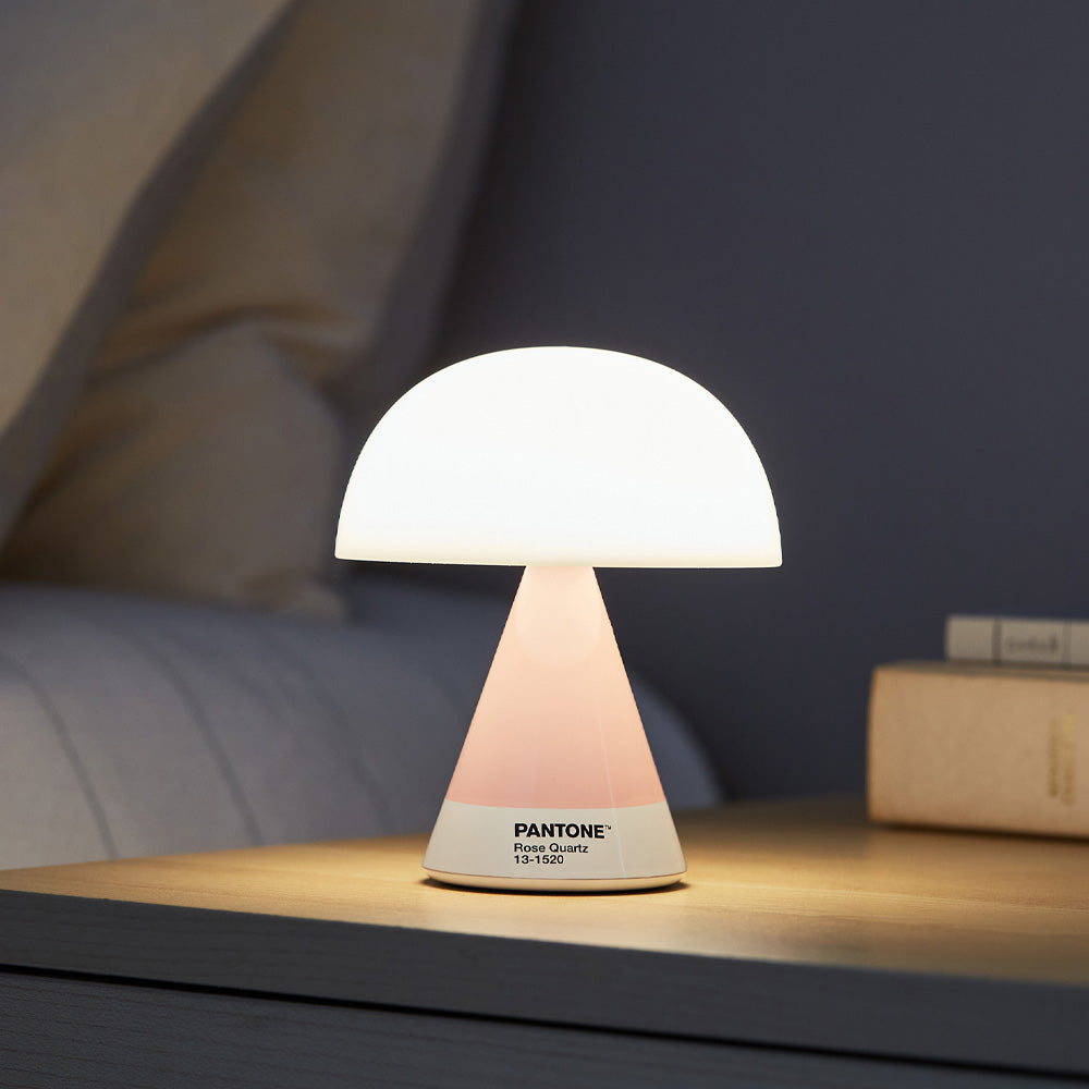 Lexon Mina M Medium Portable Led Lamp PANTONE - Rose Pink V398-LD-LH64PT-LP