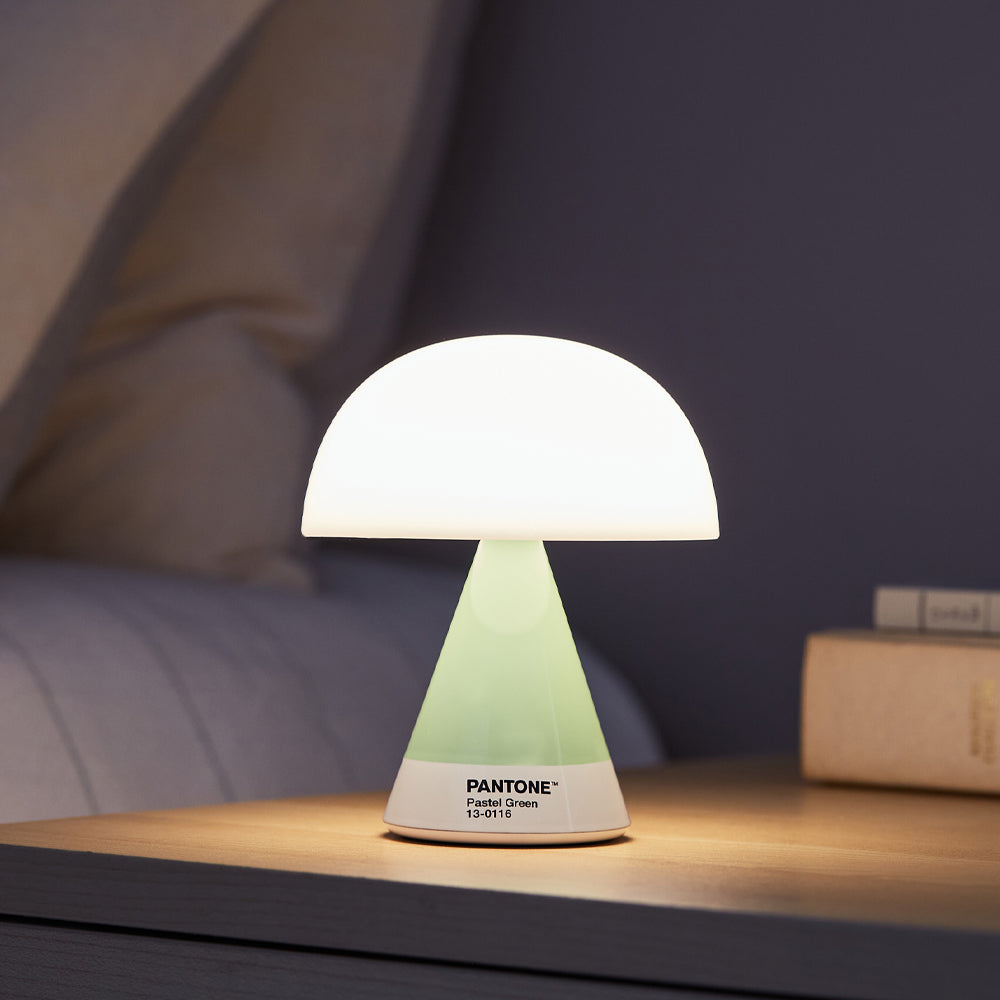 Lexon Mina M Medium Portable Led Lamp PANTONE - Green V398-LD-LH64PT-M