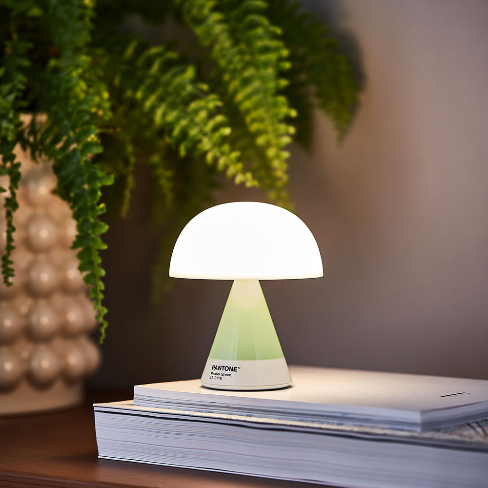 Lexon Mina M Medium Portable Led Lamp PANTONE - Green V398-LD-LH64PT-M