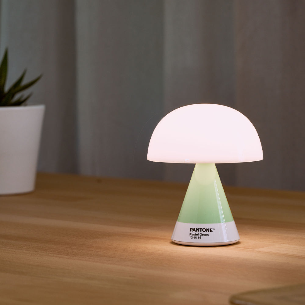 Lexon Mina M Medium Portable Led Lamp PANTONE - Green V398-LD-LH64PT-M