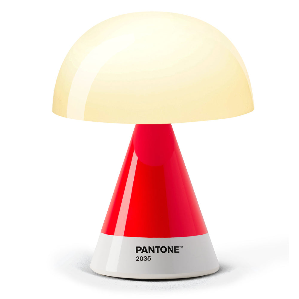 Lexon Mina M Medium Portable Led Lamp PANTONE -2035 Red V398-LD-LH64PT-R