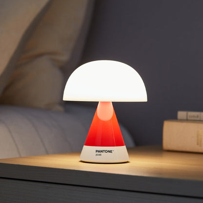 Lexon Mina M Medium Portable Led Lamp PANTONE -2035 Red V398-LD-LH64PT-R