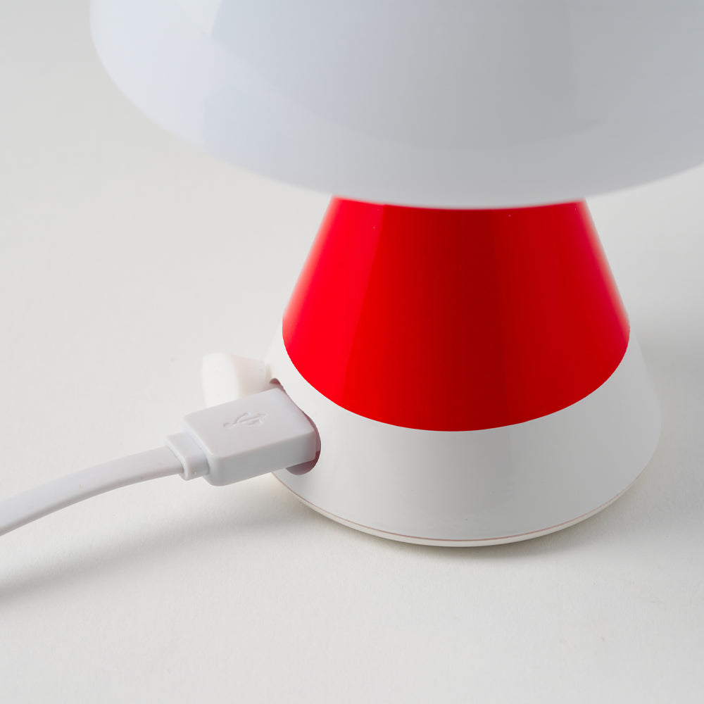 Lexon Mina M Medium Portable Led Lamp PANTONE -2035 Red V398-LD-LH64PT-R