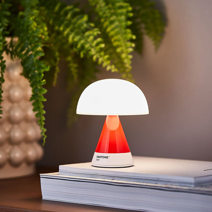 Lexon Mina M Medium Portable Led Lamp PANTONE -2035 Red V398-LD-LH64PT-R