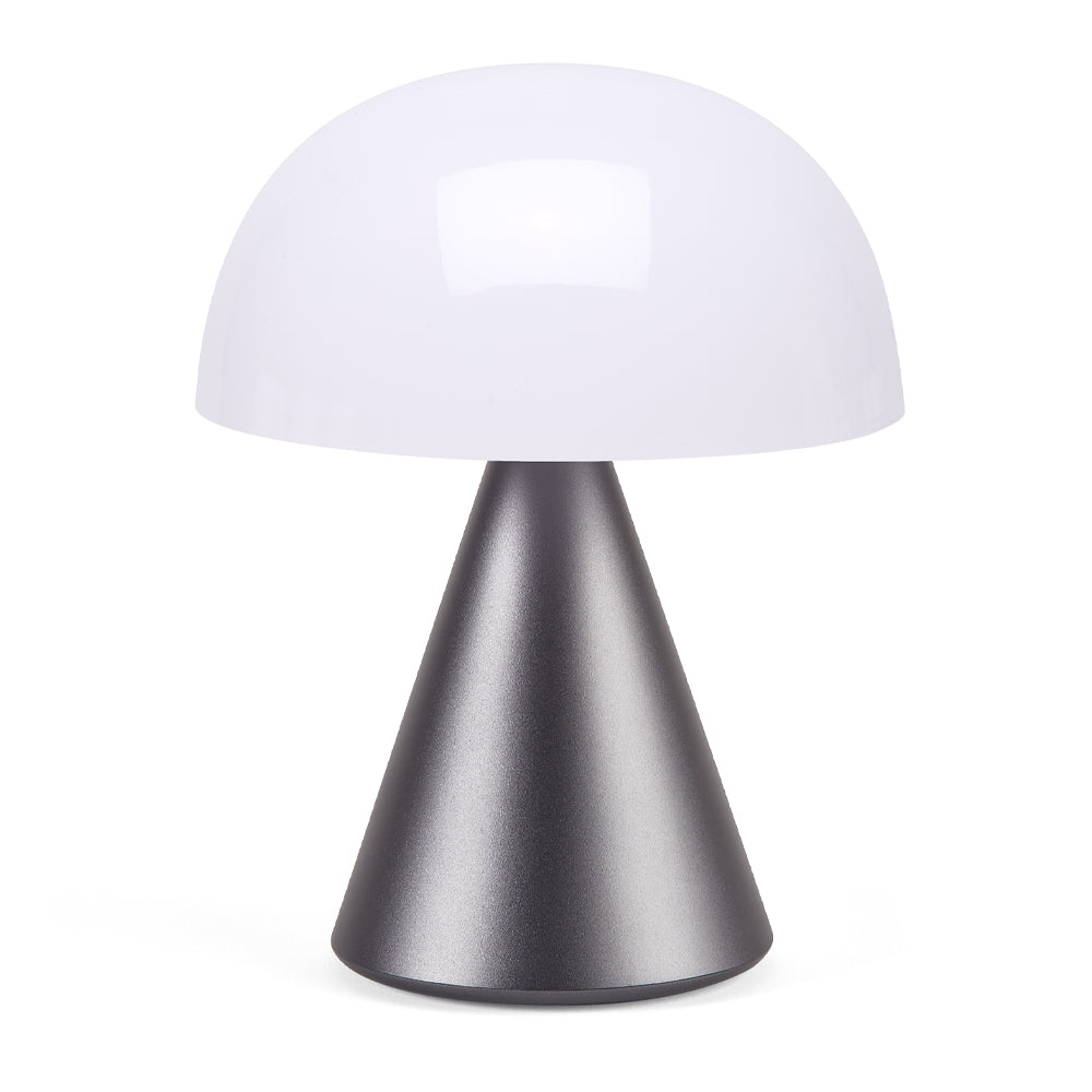 Lexon Mina L Large Portable Led Lamp - Gunmetal V398-LD-LH65MX