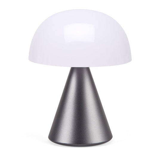 Lexon Mina L Large Portable Led Lamp - Gunmetal V398-LD-LH65MX