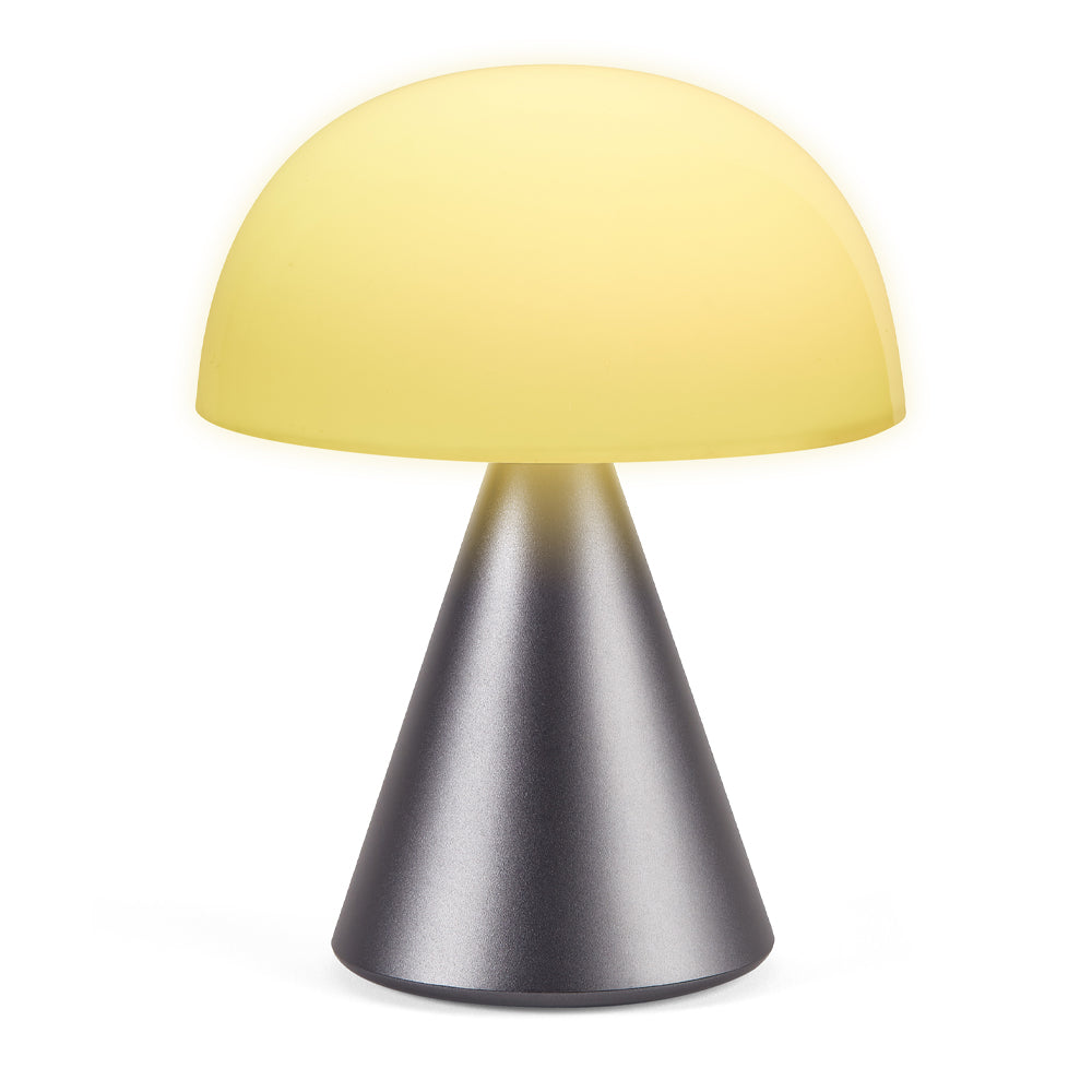 Lexon Mina L Large Portable Led Lamp - Gunmetal V398-LD-LH65MX