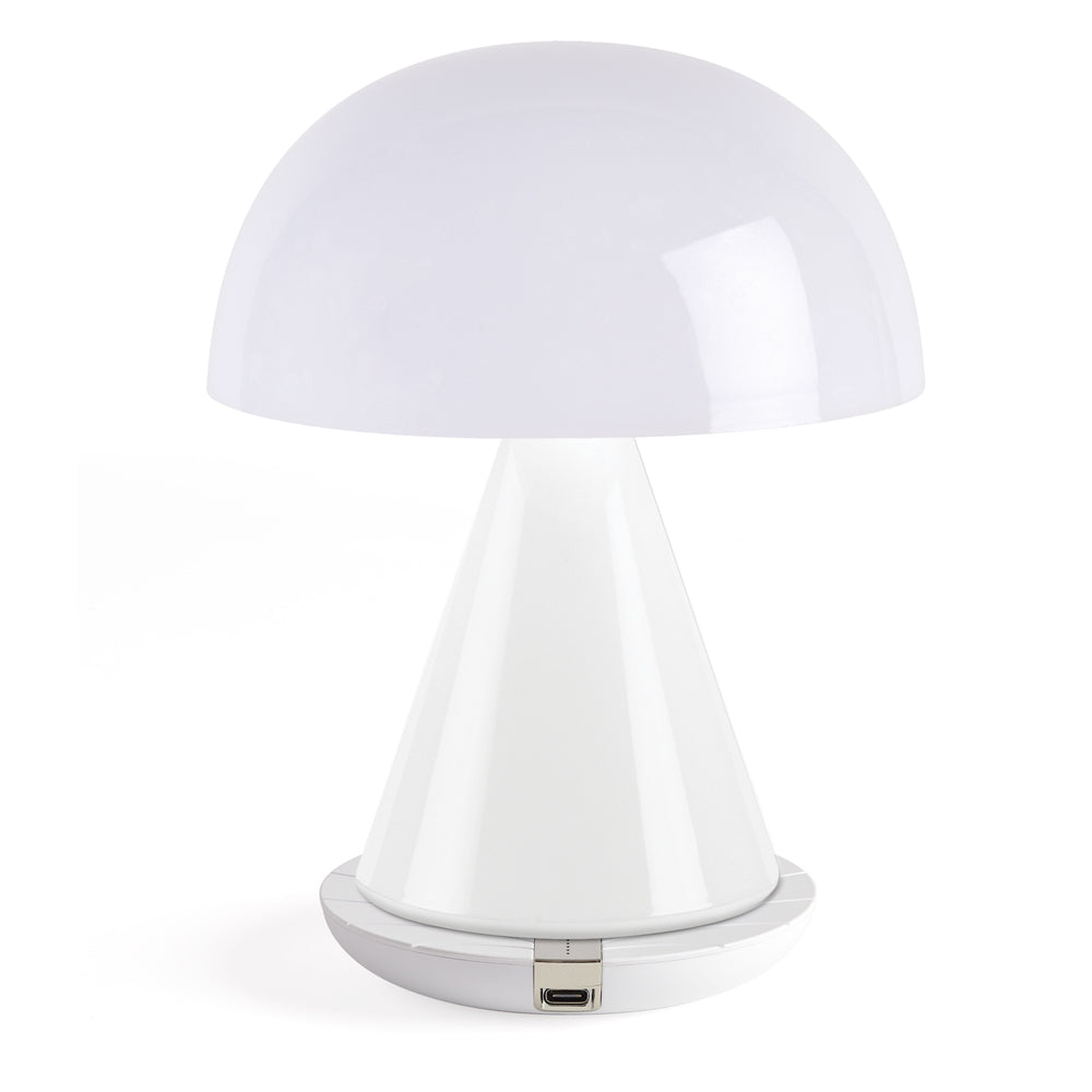 Lexon Mina L Large Portable Led Lamp - White V398-LD-LH65WG