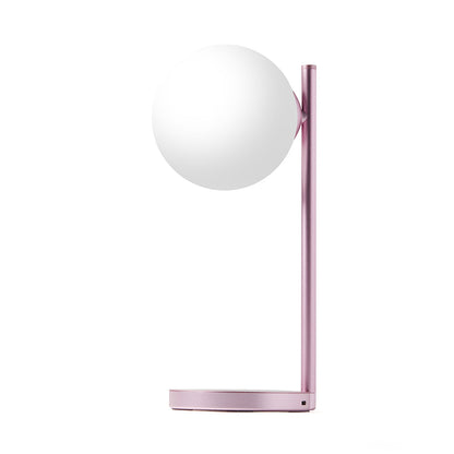 Lexon Bubble Desk Lamp With Built-In Wireless Charger - Pink V398-LD-LH70LP