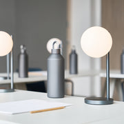 Lexon Bubble Desk Lamp With Built-In Wireless Charger - Gunmetal V398-LD-LH70X