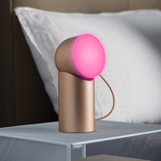 Lexon Orbe Portable Led Lamp With Moving Head - Gold V398-LD-LH88D
