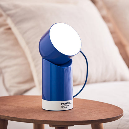 Lexon Orbe Portable Led Lamp With Moving Head PANTONE - Classic Blue V398-LD-LH88PT-B