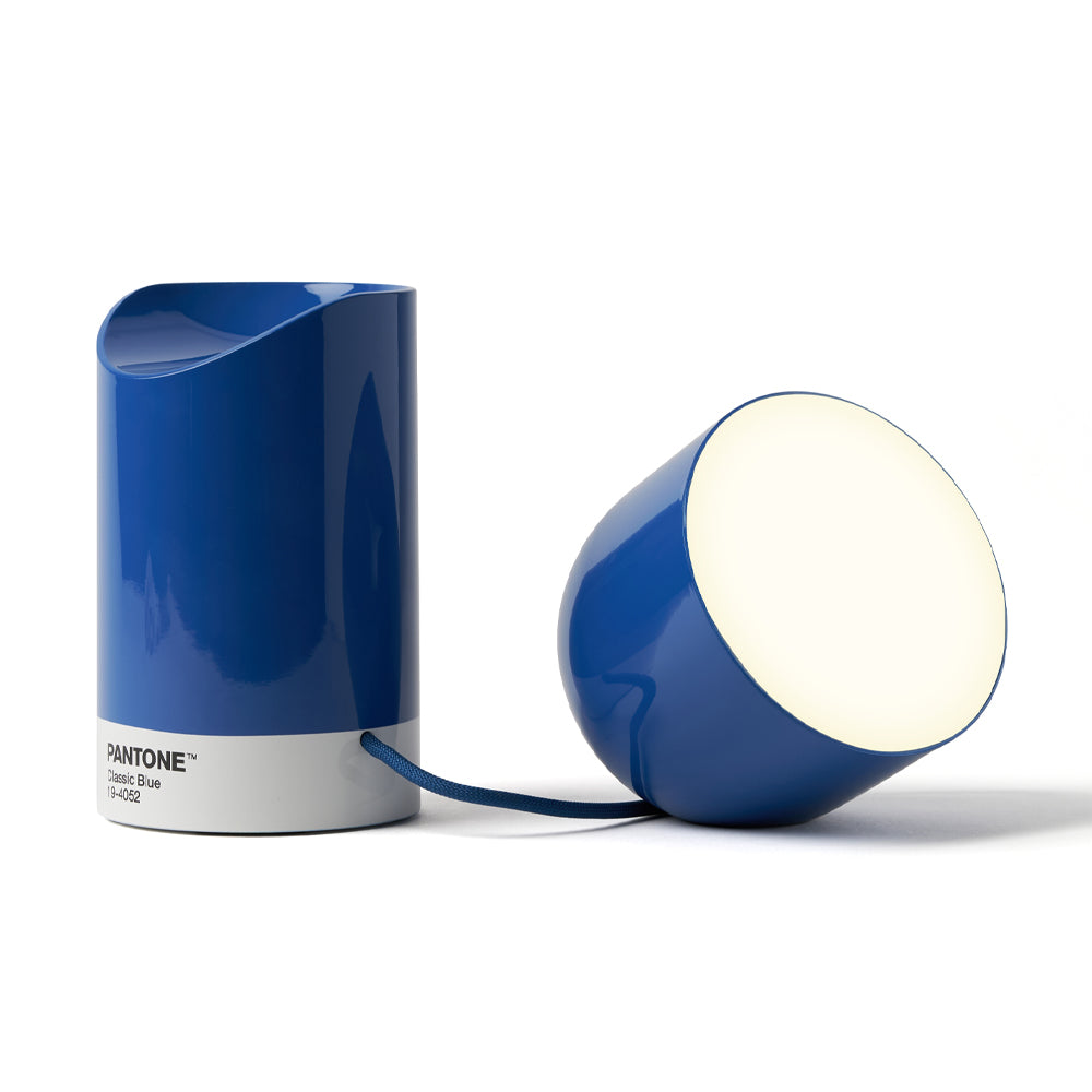 Lexon Orbe Portable Led Lamp With Moving Head PANTONE - Classic Blue V398-LD-LH88PT-B