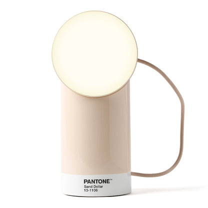 Lexon Orbe Portable Led Lamp With Moving Head PANTONE - Sand V398-LD-LH88PT-S