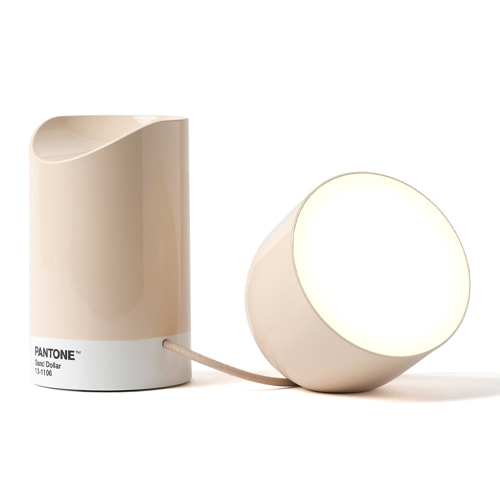 Lexon Orbe Portable Led Lamp With Moving Head PANTONE - Sand V398-LD-LH88PT-S