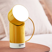 Lexon Orbe Portable Led Lamp With Moving Head PANTONE - Yellow V398-LD-LH88PT-Y