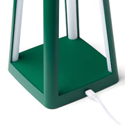 Lexon Lantern Portable Lamp With Built-In Wireless Charger - Green V398-LD-LH94DG1