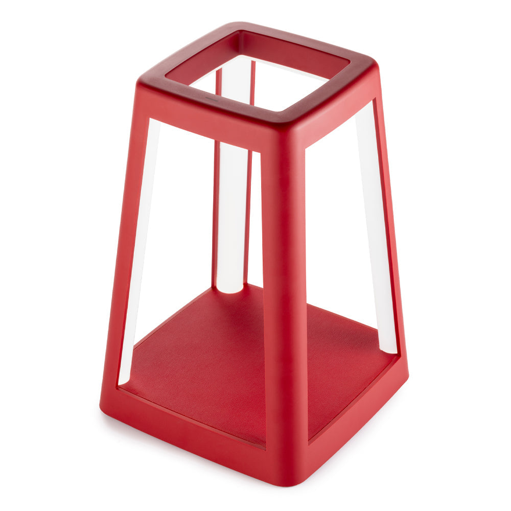 Lexon Lantern Portable Lamp With Built-In Wireless Charger - Red V398-LD-LH94DR
