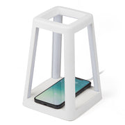Lexon Lantern Portable Lamp With Built-In Wireless Charger - White V398-LD-LH94W