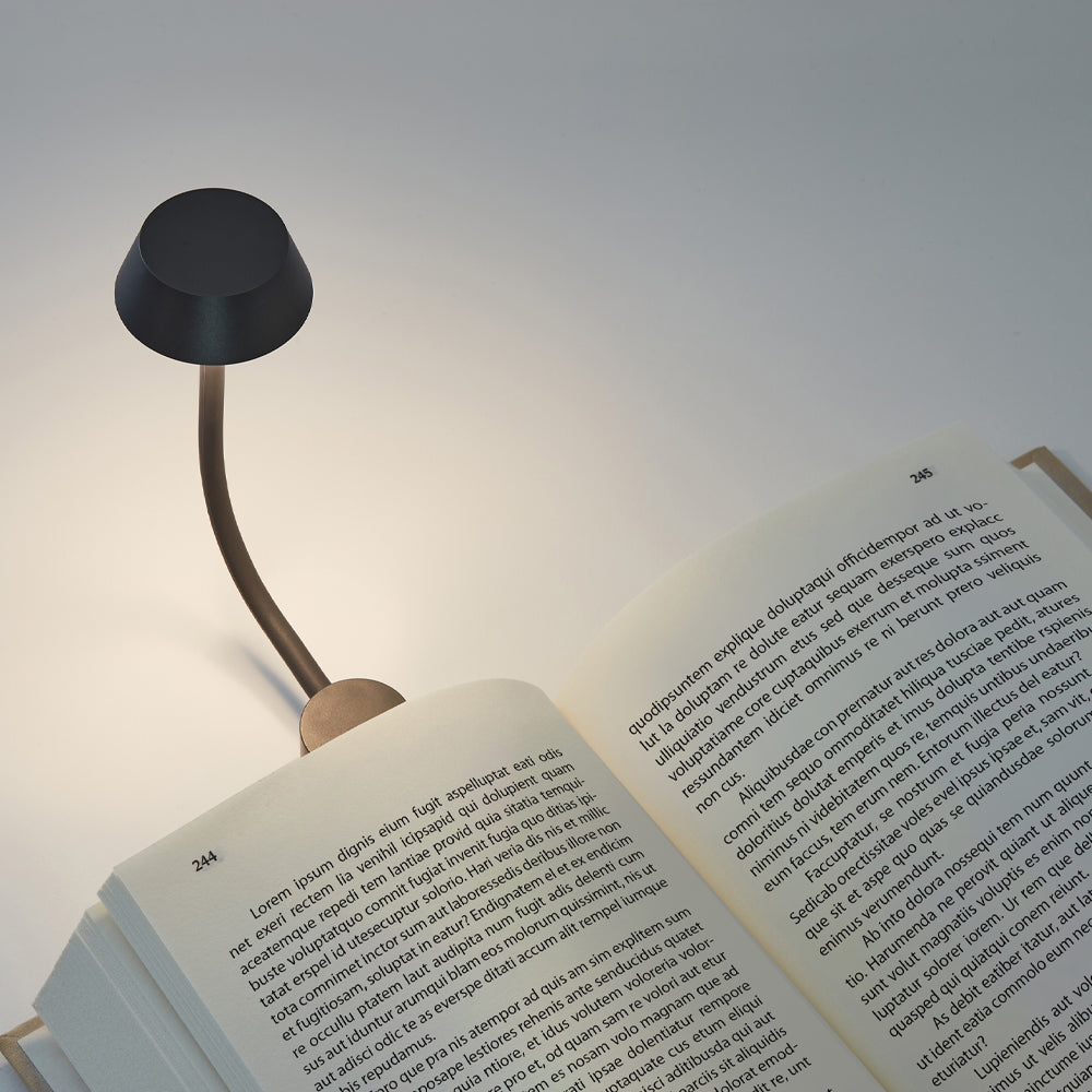 Lexon Mimi Flexible LED Lamp - Gunmetal V398-LD-LH99X
