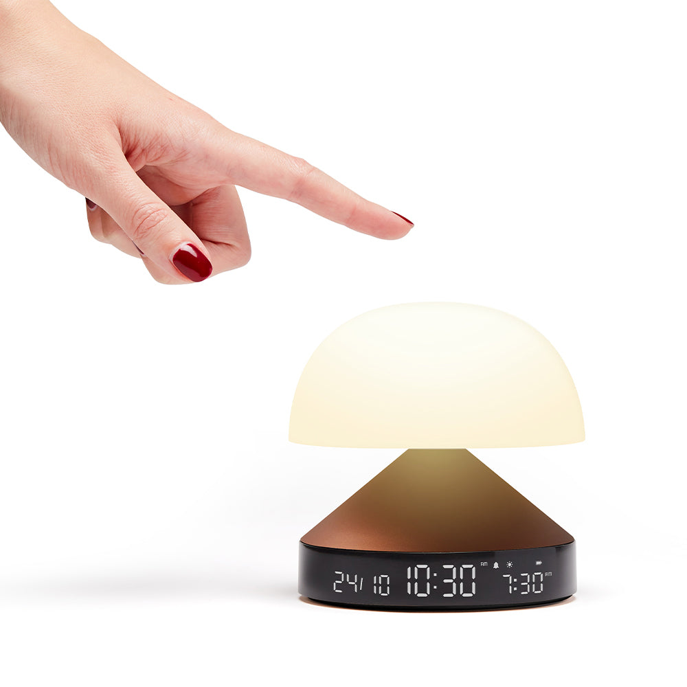 Lexon Mina Sunrise Sunrise Alarm Clock - Bronze V398-LD-LR153BZ