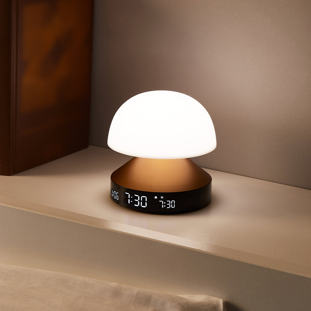 Lexon Mina Sunrise Sunrise Alarm Clock - Bronze V398-LD-LR153BZ