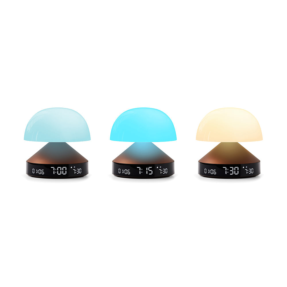 Lexon Mina Sunrise Sunrise Alarm Clock - Bronze V398-LD-LR153BZ