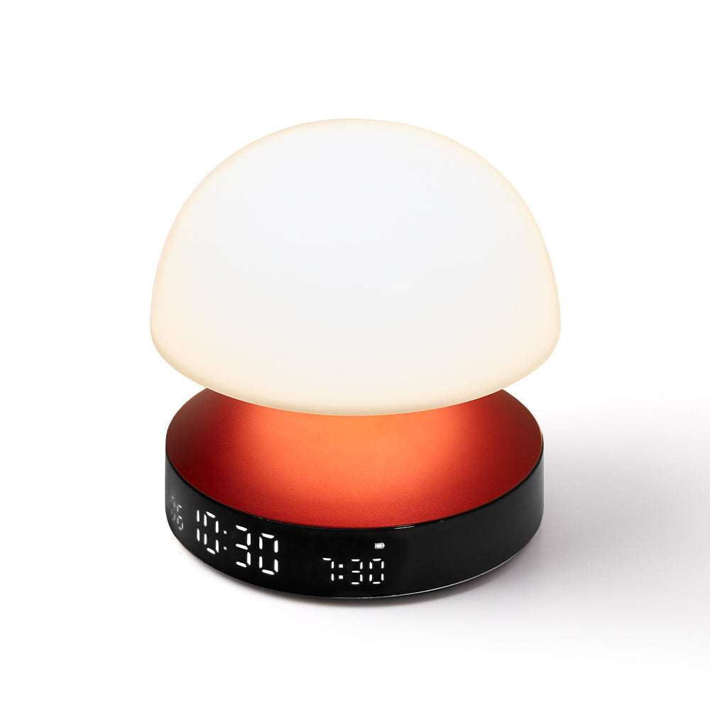 Lexon Mina Sunrise Sunrise Alarm Clock - Red V398-LD-LR153DR